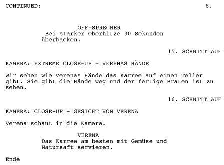 screenplay